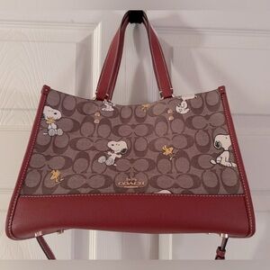Coach x Peanuts Limited Edition Bag w/Removable Strap - NWOT